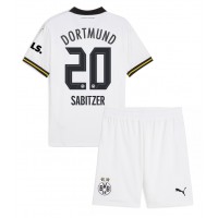 Borussia Dortmund Marcel Sabitzer #20 Tredje Tröja Barn 2024-25 Kortärmad (+ Korta byxor)